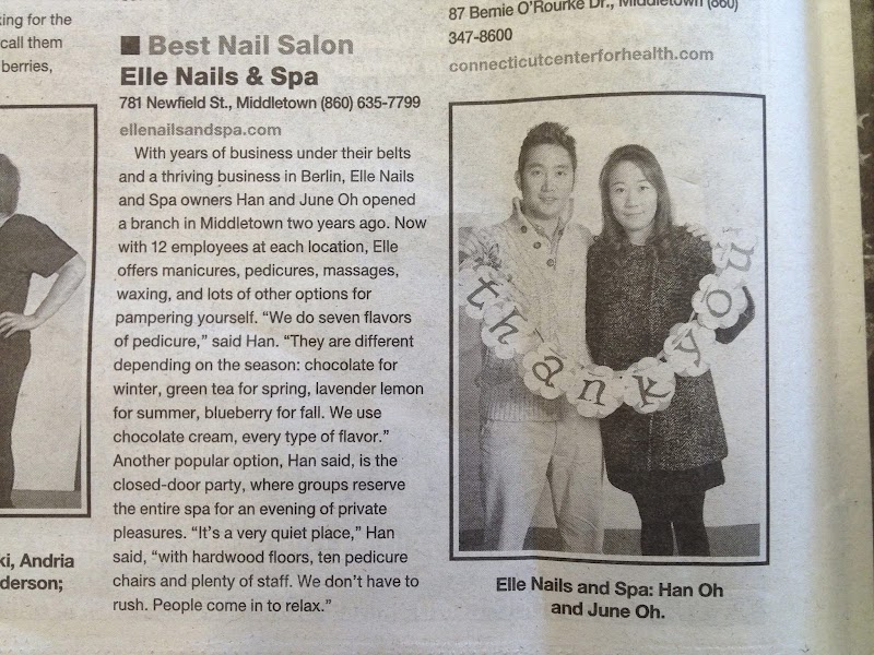 Elle Nail & Spa (Middletown), nail salon in Middletown, CT, photo 4 of 6